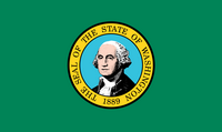 Flagge von Washington