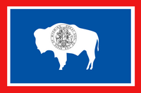 Flagge von Wyoming