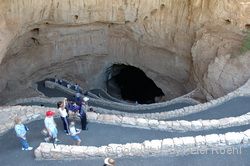 Eingang zur Carlsbad Caverns NP New Mexico